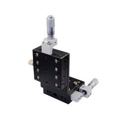 XZ轴40*40LEV40-L-C2交叉导轨型千分尺旋钮位移平台微调架