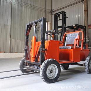 300kg小型电动叉车电瓶插砖搬运车液压升降座驾式 四轮堆高车