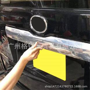 适合于19-21款海狮300汽车用品不锈钢hiace改装尾门拉手饰条