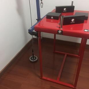 腕力桌臂力乐器腕力桌面滑轮龙门架钢桌掰手腕健身训练器器械可调