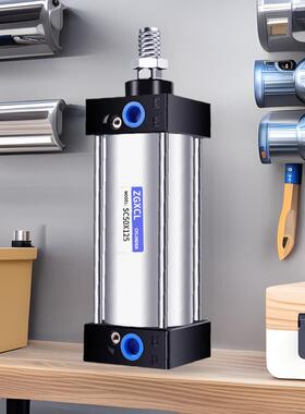 SC标准气缸32铝合金80小型40加磁63工厂160*50*75X550×100-s