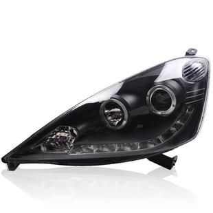 适用于秀山SONAR适用于09飞度LED天使眼透镜光条改装氙气大灯