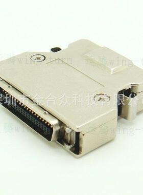 运腾FMC40M-ALSCSI连接器铁壳式HPCN40芯压线公头线缆插头