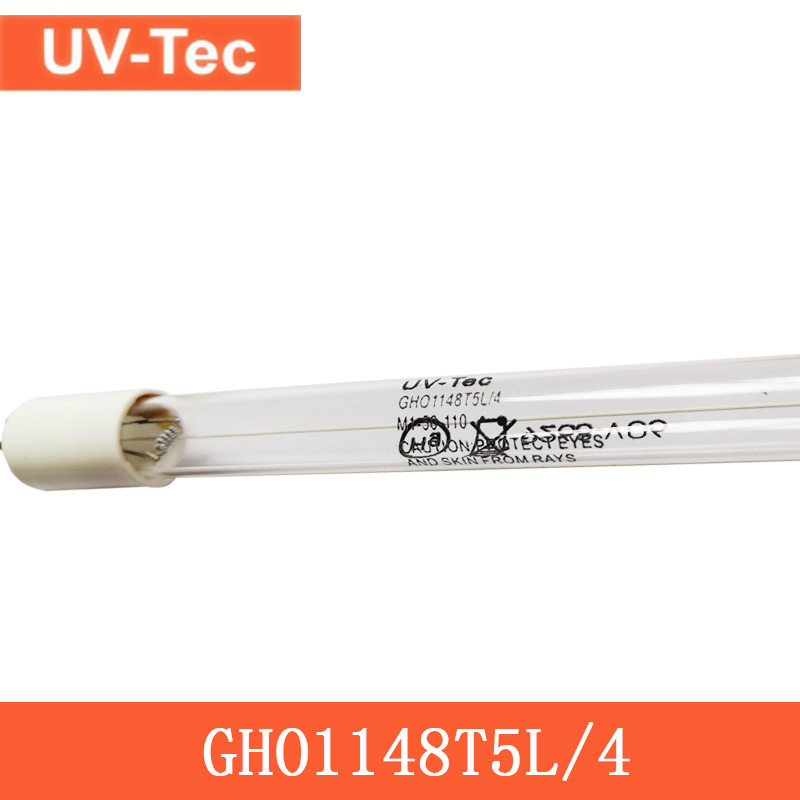 紫外线消毒灯污水处理灯UV-TECGHO1148T5L/4P120W紫外线杀菌灯管
