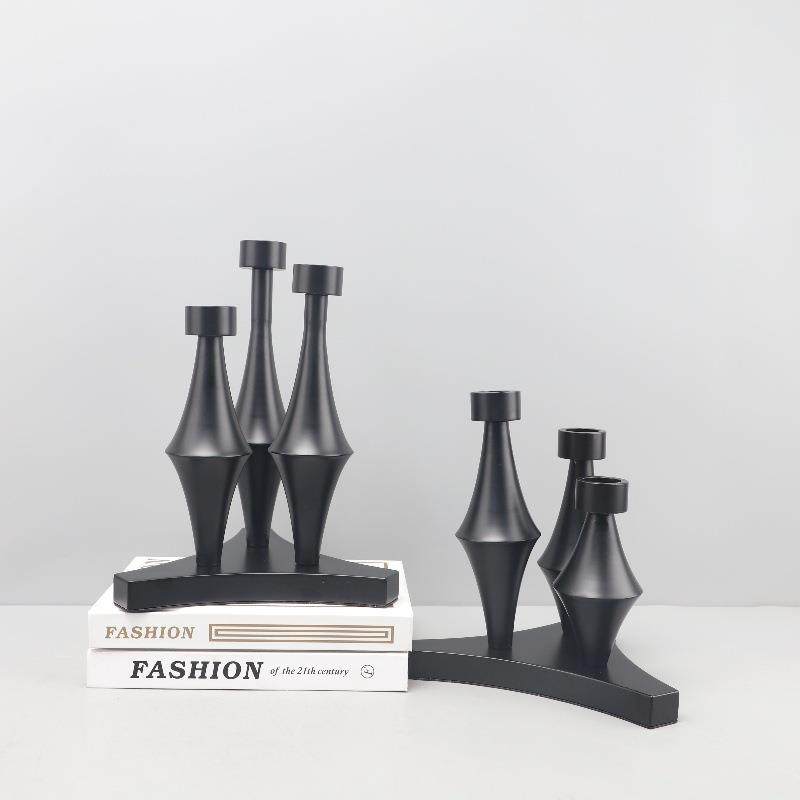 欧式轻奢几何金属异形三头烛台摆件客厅餐厅卧室样板间家居装饰品,农用物资,其他肥料,淘宝优惠券,粉丝福利购,淘宝优惠卷