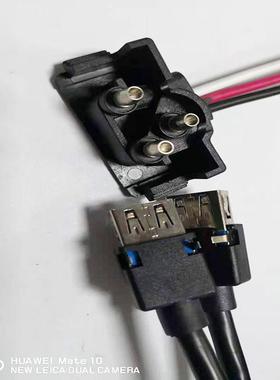 模具加工线档SR卡位usb插头防水汽车插LEDDC音频模具