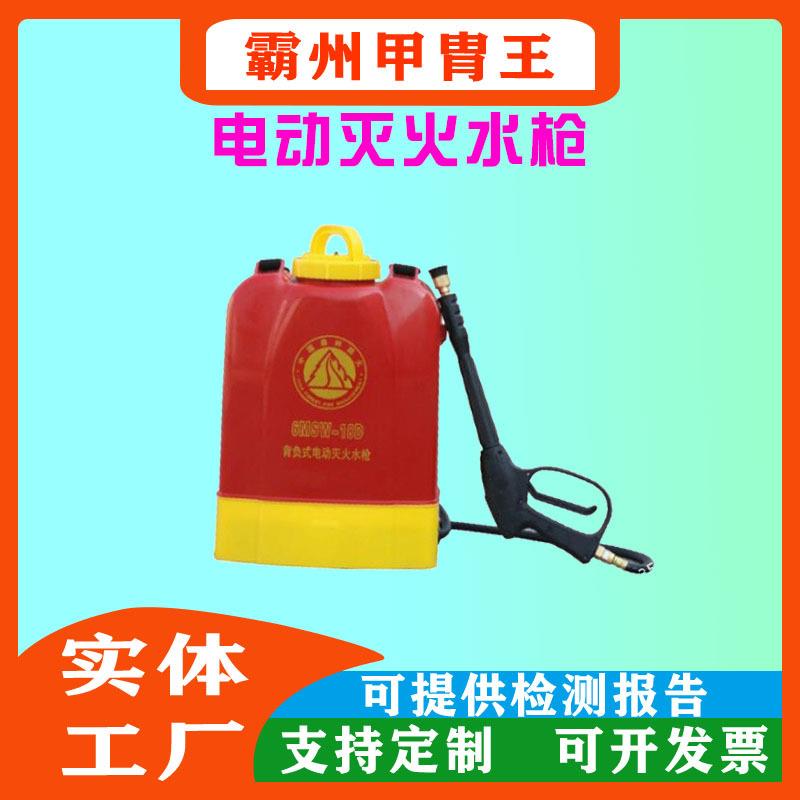 森林应急电动灭火水枪背负式防火水枪直流细水雾喷射水枪