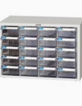 天钢TANKO透明20抽屉电子元器件柜零件柜名片柜零件箱CDH-420