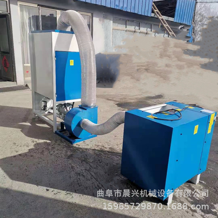 玩具枕头懒人沙发豆袋填充机泡沫粒子填充机公仔棉毛绒玩具填充机