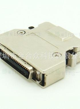 运腾FMC40M-ALSCSI连接器铁壳式HPCN40芯压线公头线缆插头