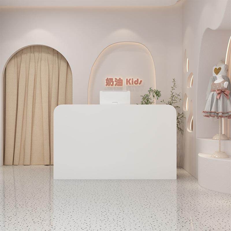 收银台店铺简约现代小型女装店吧台桌极简风服装店柜台前台接待台,农用物资,其他肥料,淘宝优惠券,粉丝福利购,淘宝优惠卷