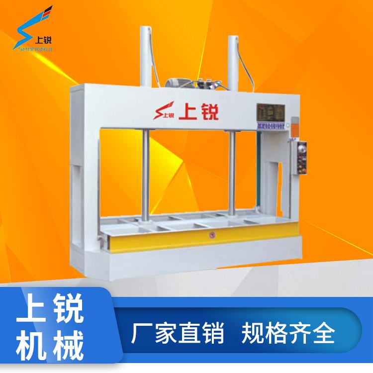 木板贴皮贴合复合板门板50吨60吨全自动液压冷压机木门压板机