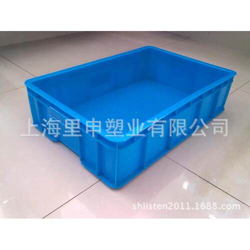 外600*400*150塑料周转箱装水周转箱密封周转箱加厚型塑胶箱