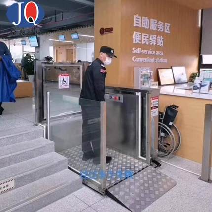 新疆轮椅升降机残疾人升降机伊犁小区家用简易残疾人升降机