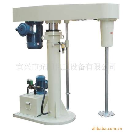 供应TFJ型乳胶漆高速搅拌机变频高速调速分散机液压液体搅拌机