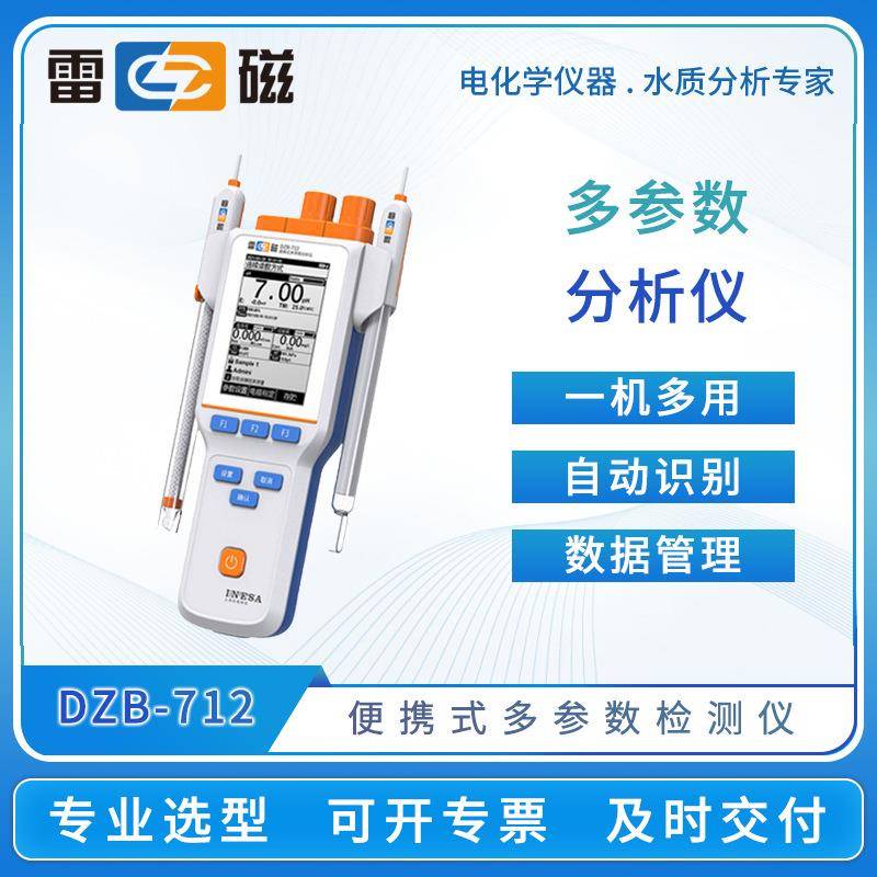便携式多参数分析仪DZB-712/DZB-718L水质pH电导率溶氧检测仪