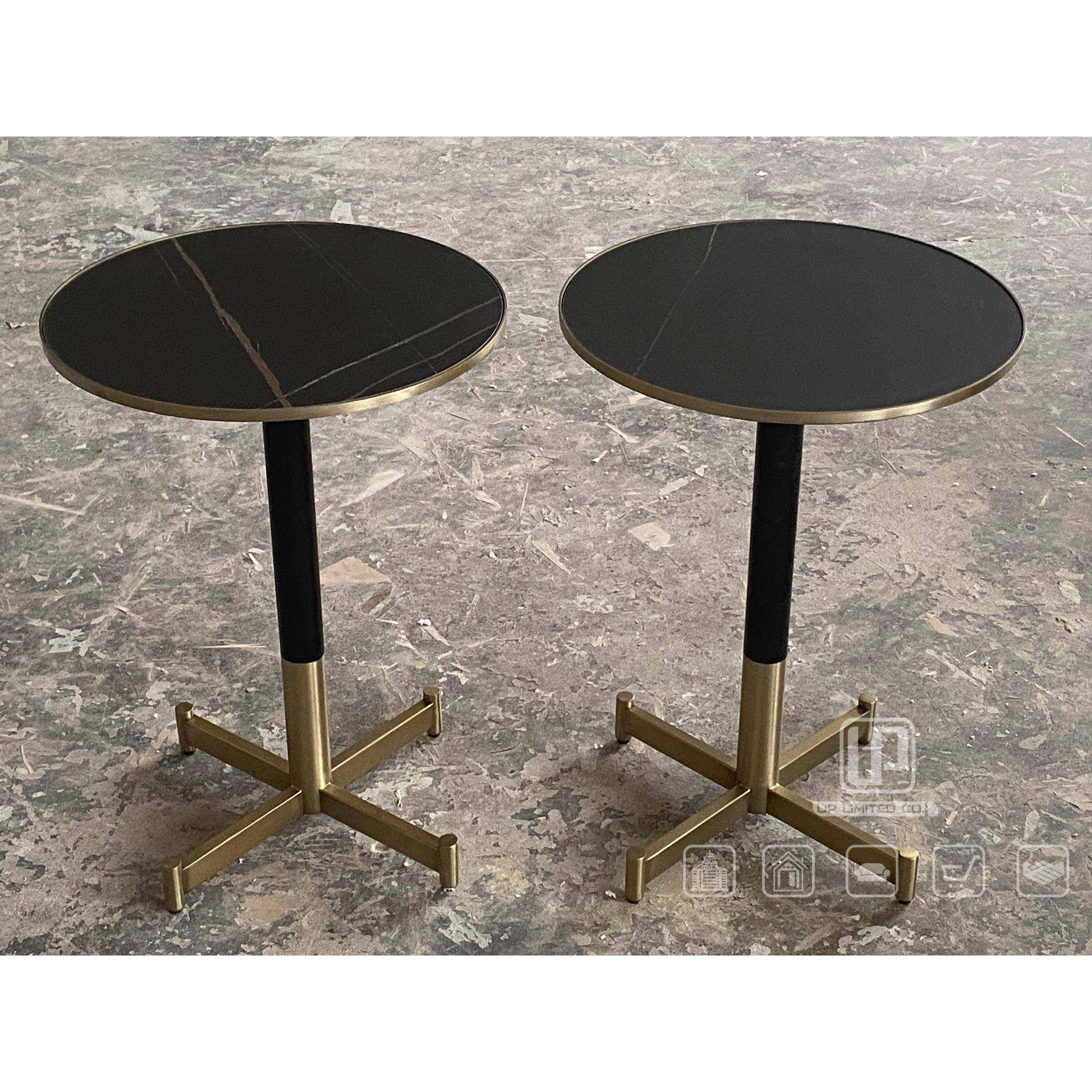 轻奢简约岩板台面五金不锈钢高脚底座底座边几时尚极简客厅侧角几,收纳整理,烫衣板及配件,淘宝优惠券,粉丝福利购,淘宝优惠卷