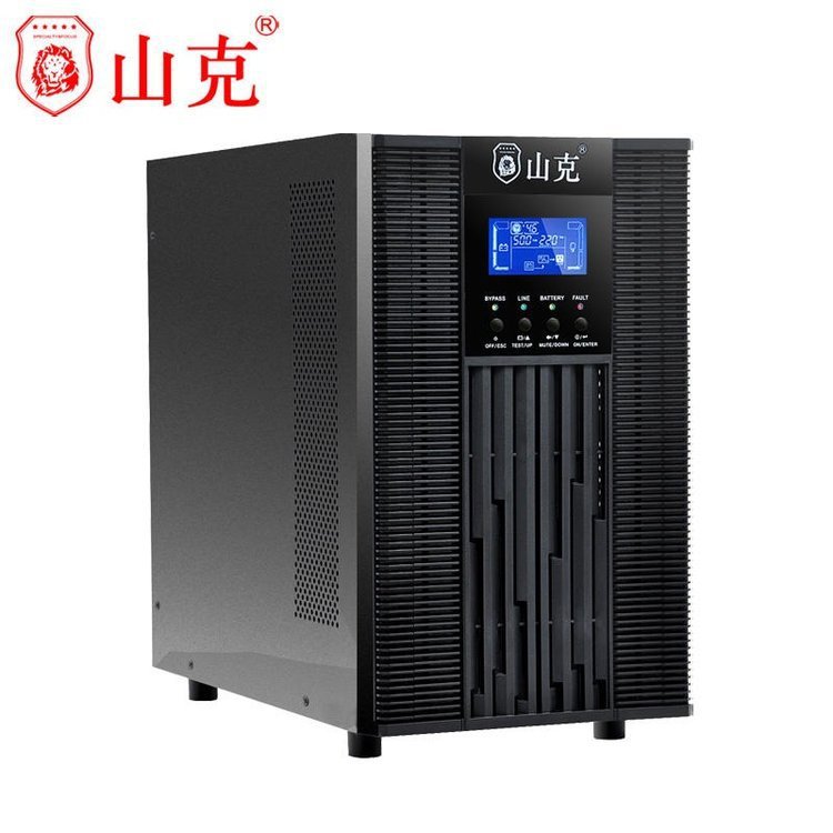 山克SC10KS在线式UPS不间断电源10KVA8000W服务器外接电池延2小时