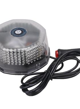 工厂直销240LED圆形车顶灯汽车面包灯八角灯频闪灯吸顶爆闪灯