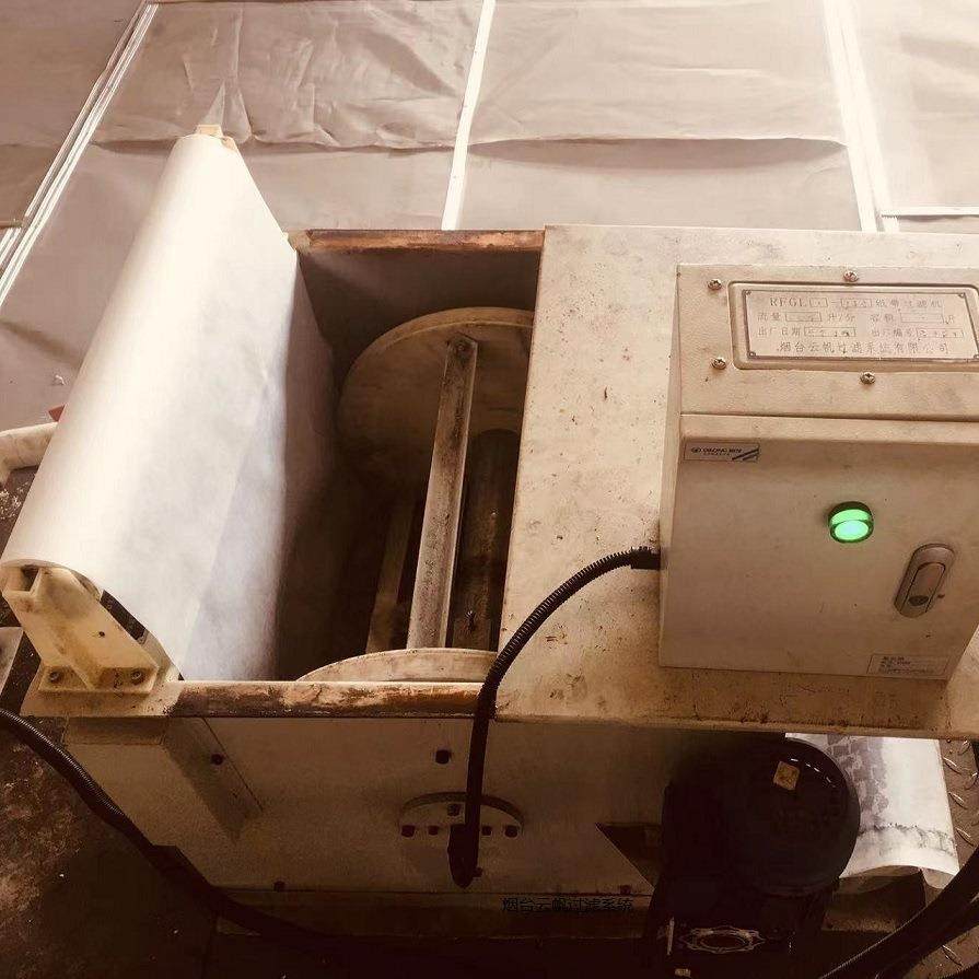 拉丝油池配套用云帆带式铜泥固液分离过滤器