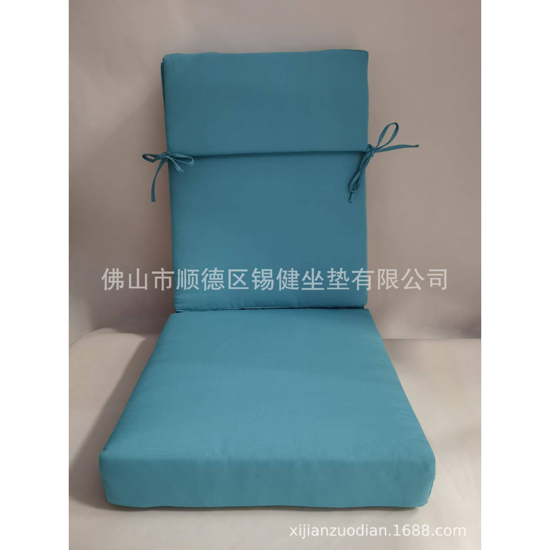 方形椅子坐垫纯色榻榻米垫户外藤椅坐垫四季通用高密度海绵垫
