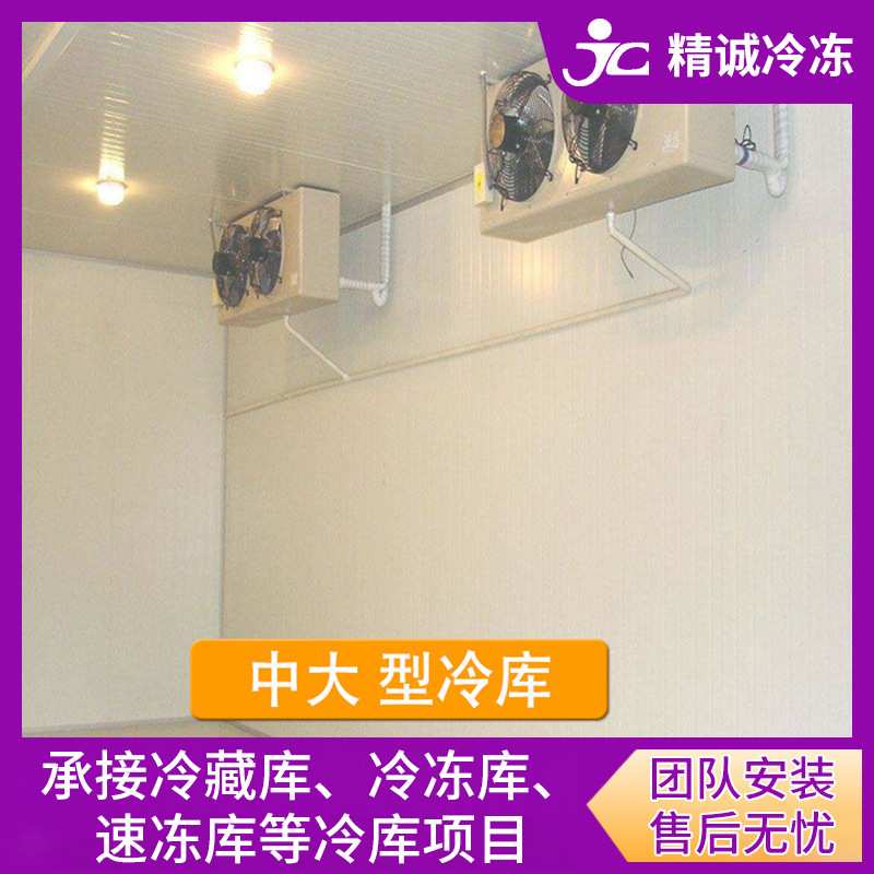 0-15度保鲜库 商用水果蔬菜保鲜冷藏库海鲜冻品肉冷冻库移动冷库