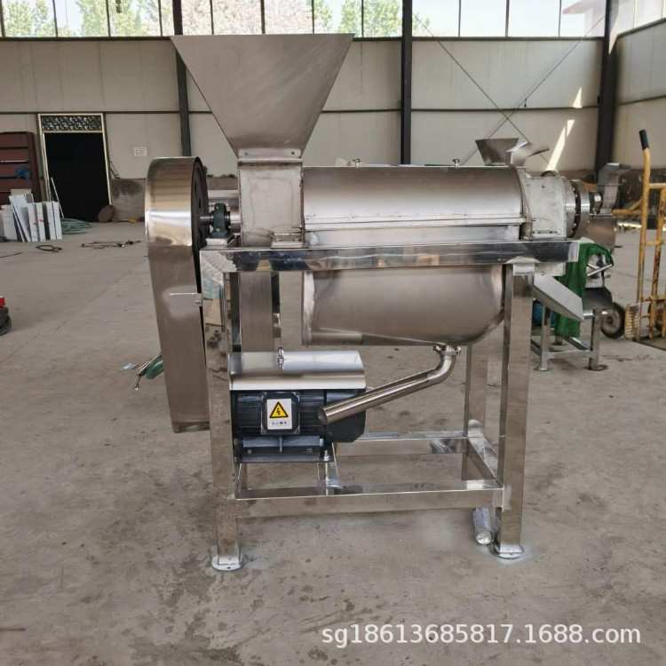 大型螺杆榨汁机 舜工机械蔬菜汁挤汁机 马铃薯芹菜压榨收汁机