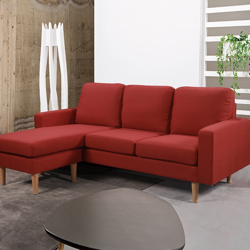 纯色时尚室内组装沙发床 客厅简约大户型沙发 简约舒适卧室家具厂