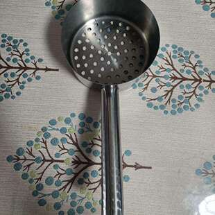 面疙瘩漏勺做疙瘩汤神器不锈钢多功能漏瓢手工酸辣粉专用漏勺特大