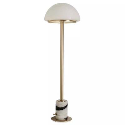 现代简约设计北欧风大理石落地灯卧室客厅沙发边落地灯