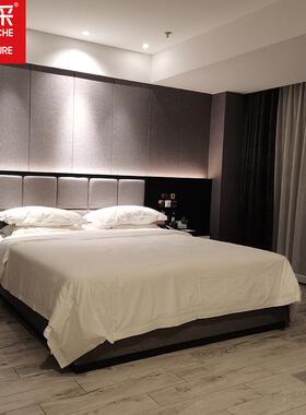 瑞丽时尚星级酒店配套家具酒店标间套房公区大堂家具高端实木