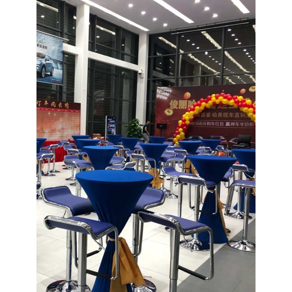 酒吧桌家用吧台吧桌鸡尾桌吧椅组合高脚桌升降展会小圆桌桌子酒桌