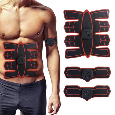 跨境无线遥控腹肌贴健腹仪家用健身器材懒人健腹器塑形便携健腹