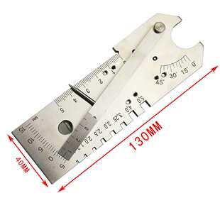 不锈钢多工能焊缝规对接焊缝检验尺划线焊缝规