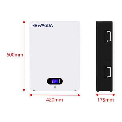 5.12KWH壁挂式电池组51.2v100ah/150ah/200ah磷酸铁锂太阳能储能