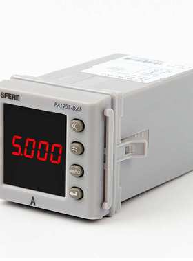 江苏斯菲尔电气PA195I-DX1直流单相智能多功能数显电流电压电能表