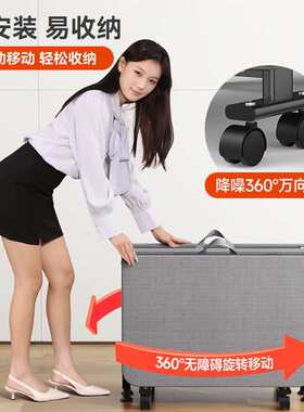 折叠床办公室午休单人神器成人躺椅简易便携午睡单人床家用陪护床