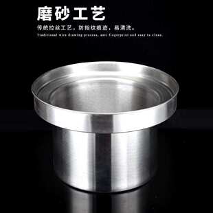 不锈钢水铮蒸铮面铮汤粉炉不锈钢锅煮面锅汤煲汤桶煮粥锅