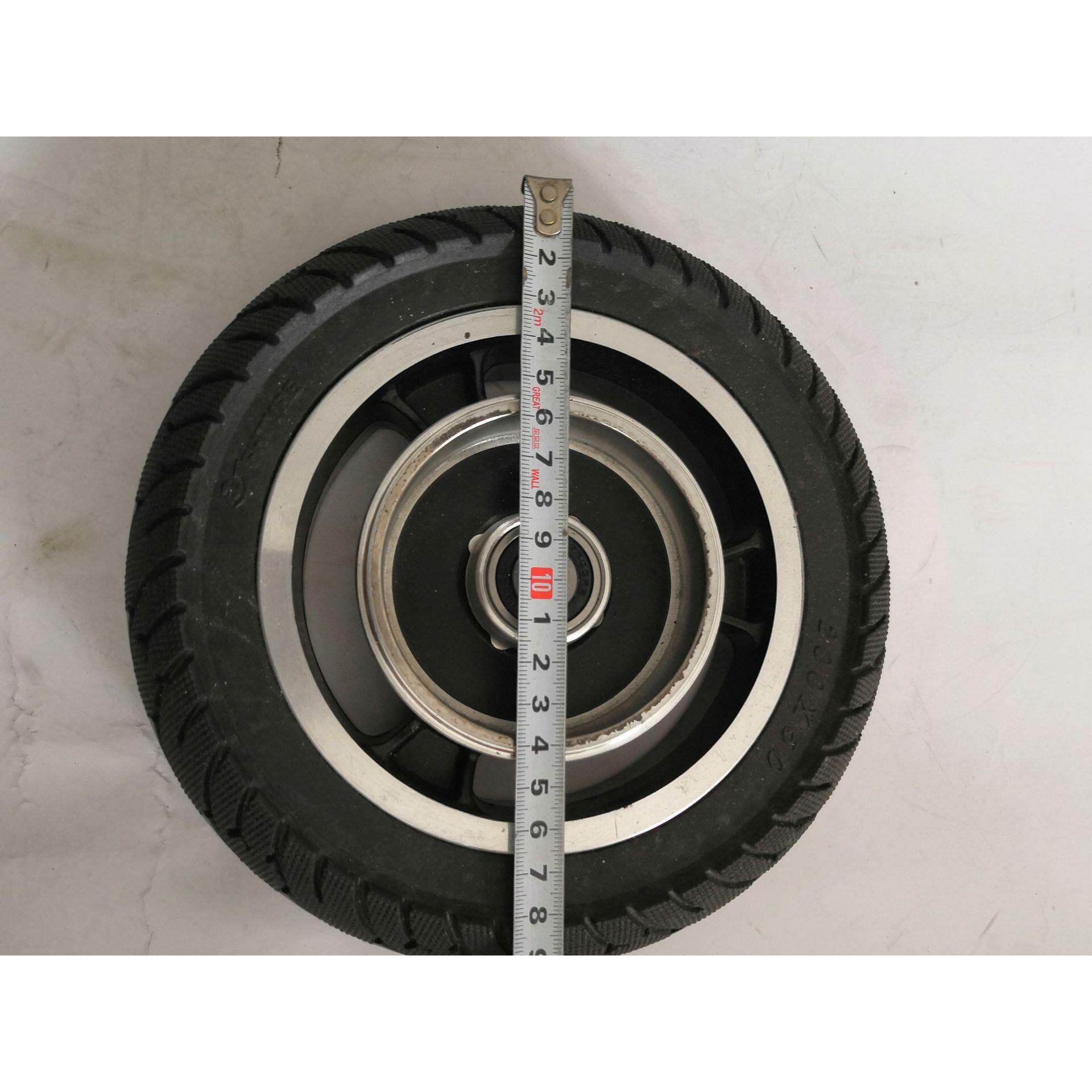 厂家开发电动滑板车8寸鼓刹轮毂轮胎匹配200x50实心胎蜂窝轮胎