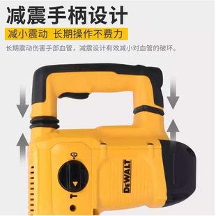单用电镐拆墙六角柄五坑混凝土凿破机破拆大功率手持式电锤电铲