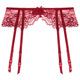 欧美性感吊袜带超薄透明诱惑复古提花蕾丝吊袜女士情趣吊袜带