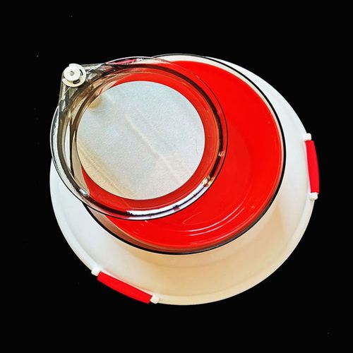 开饵料盒黑坑竞技大散泡盆pc全磁拉饵盘强磁散炮盆钓箱椅通用渔具