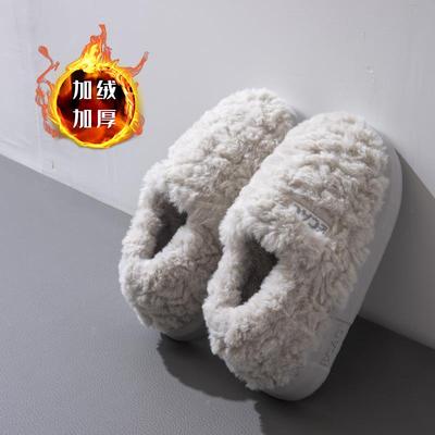 棉拖室鞋包跟士冬季款202sy-29604新男内家居家厚底保暖防滑毛绒