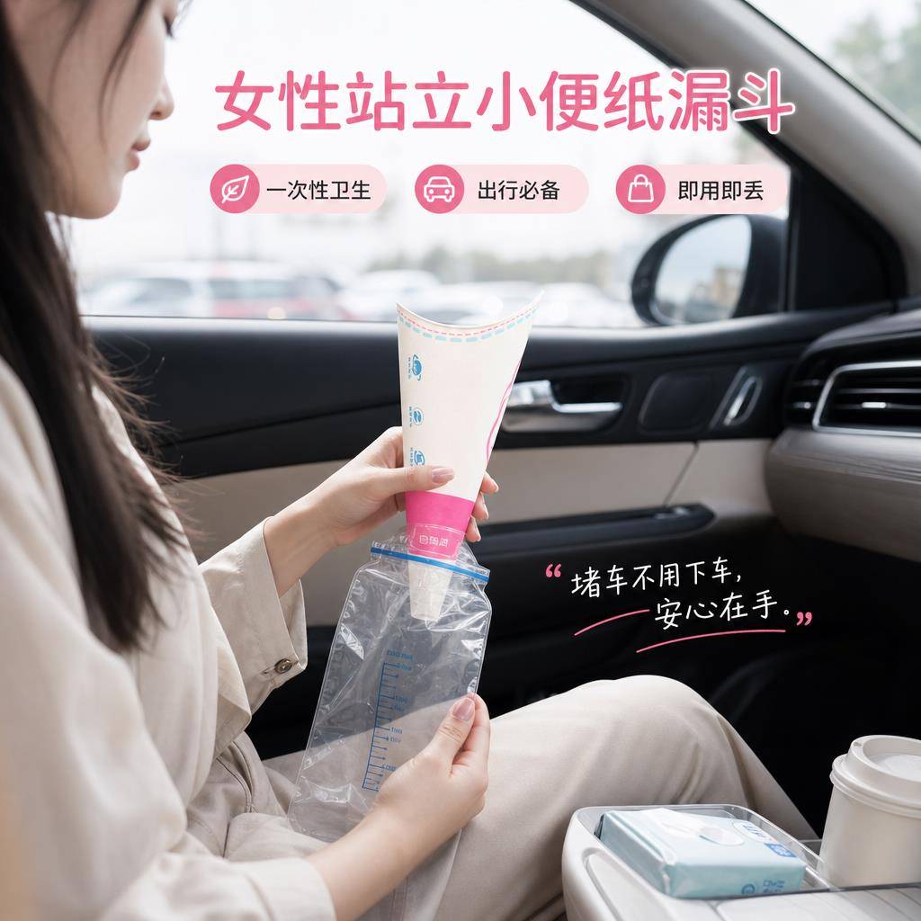 一次性尿袋女孕妇站立小便器应急车载尿袋骨折术后接尿器怀孕嘘嘘