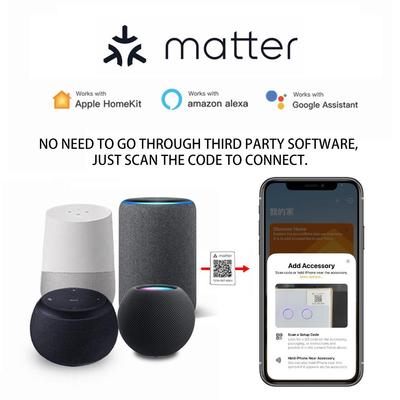 120美规matter插座智能语音alexa谷歌Homekit墙插SAA直连WiFi双插
