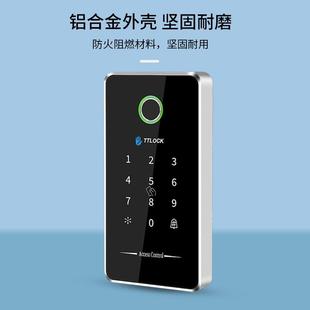 TTLOCK通通锁门禁机室外防水办公室棋牌室楼宇门禁系统一体机触摸