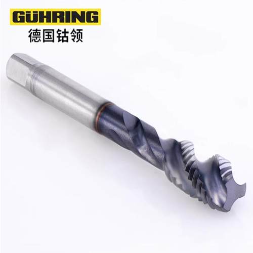 原装德国GUHRING钴领丝锥7777螺旋7778先端丝攻不锈钢切削机用丝