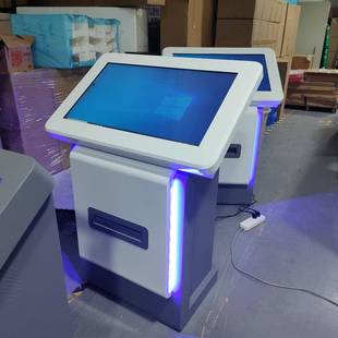 32寸电子签名触摸机A4打印机立式政务考核一体机导读机打印一体机