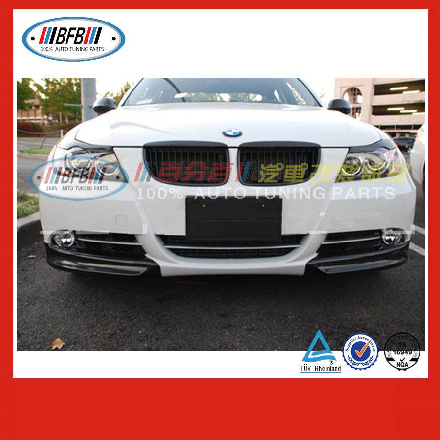 适用于宝马BMW3系E90前期碳纤维前包角老款E90原装款包角前铲