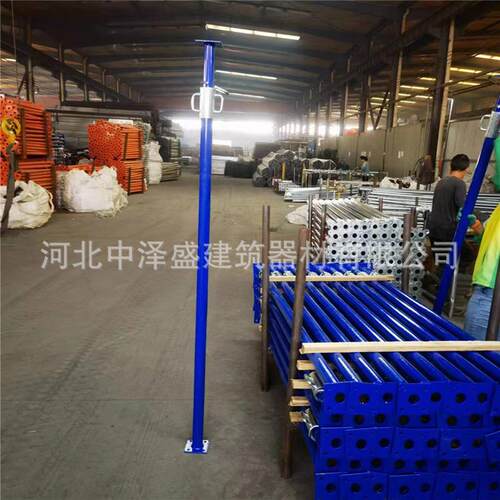 可调节钢支撑钢扣件镀锌多规格颜色脚手架伸缩不锈钢镀锌防腐
